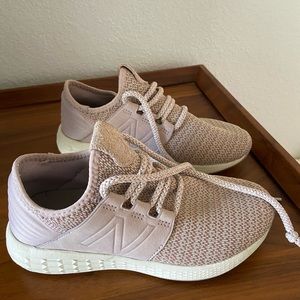 New Balance waking shoes.